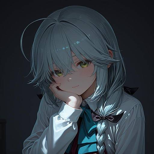 Illustration of Hamanami (kancolle), kantai collection in the style of Meitoro