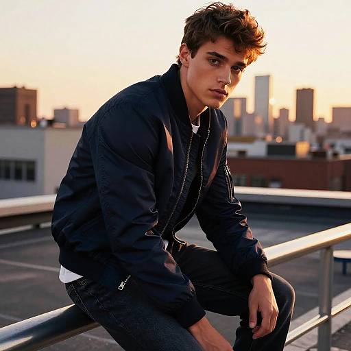 Photorealistic Urban Fashion Portrait