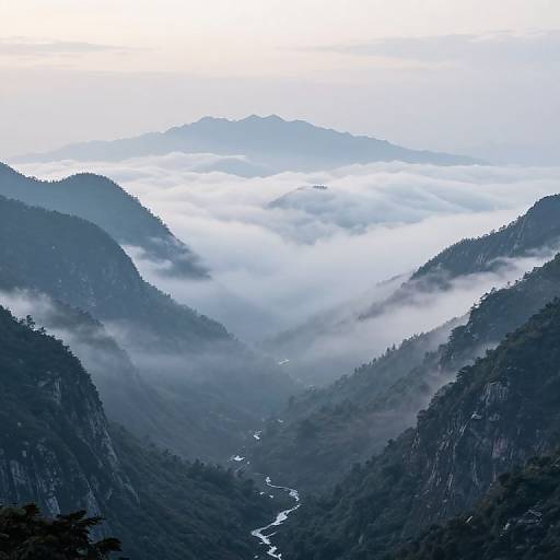 Misty Mountains and Ethereal Valleys