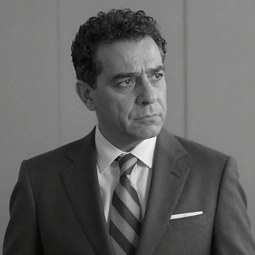 Serious Middle-Aged Man Portrait