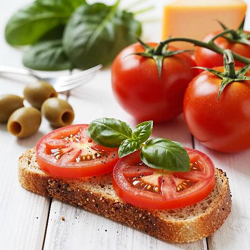 Vibrant Fresh Food Photography Setup