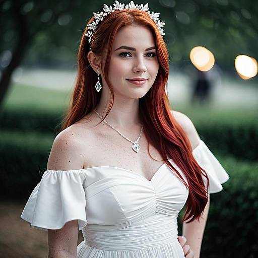 Stunning Healer Flare Cosplay Portrait