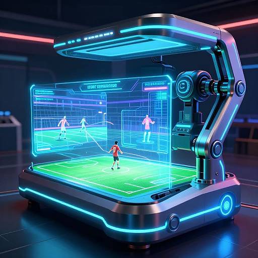 Futuristic Robotic Sports Generator