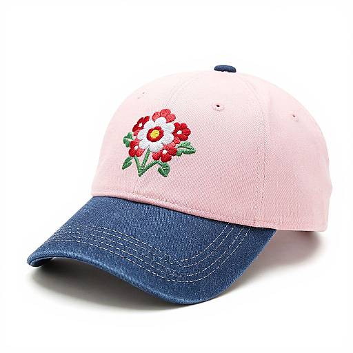 Colorful Floral Casual Baseball Caps