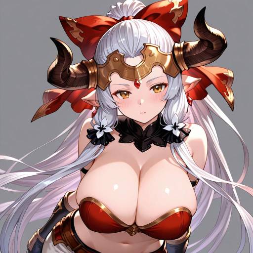 Illustration of Aliza (granblue fantasy), granblue fantasy in the style of Kukumomo