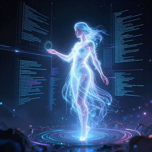 Ethereal AI Crafting Surreal Imagery