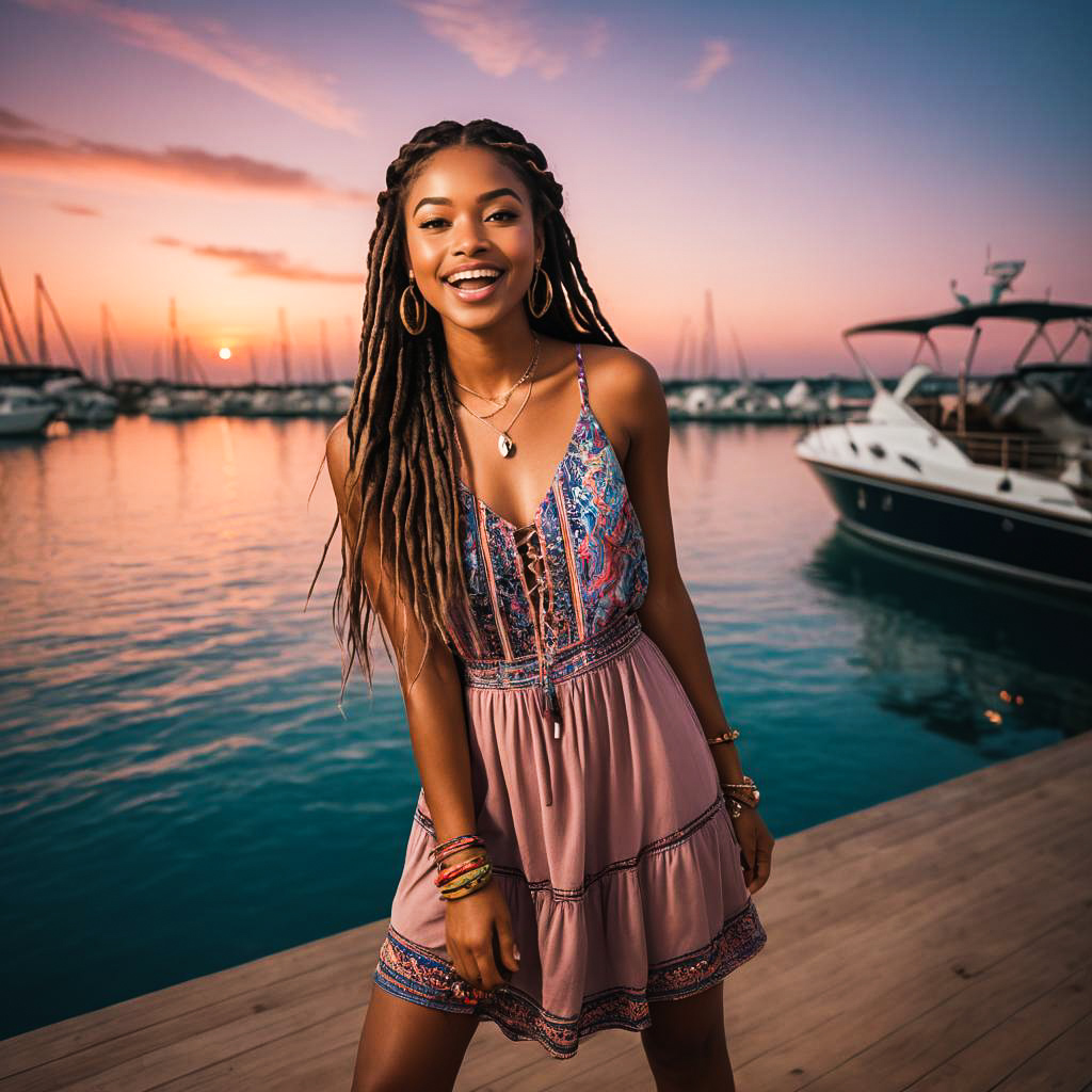 Vibrant Yacht Party Photo-Shoot