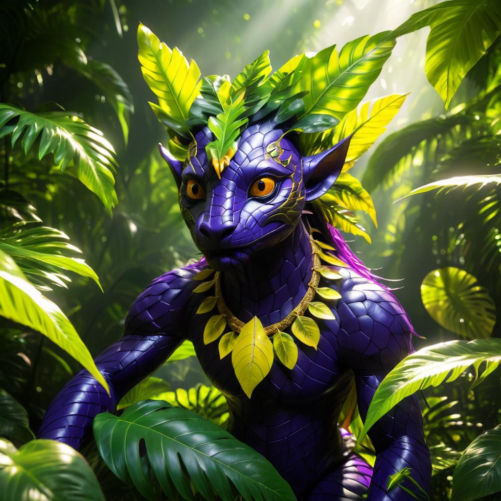 Fantasy Creature of the Amazon Rainforest