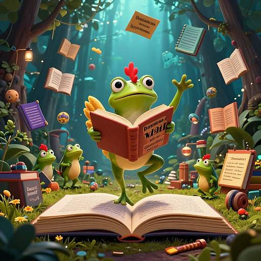 Creative Brainstorming with George and Chicken