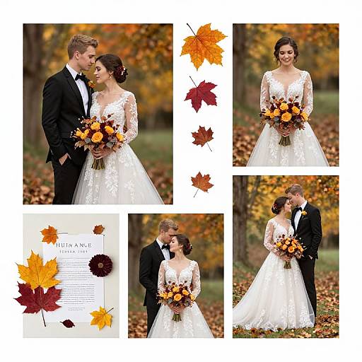 Autumn Fall Wedding Decor & Fashion