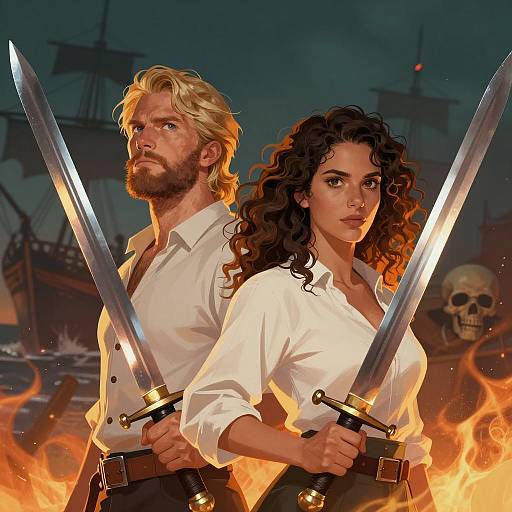 Epic Duel of Light and Darkness