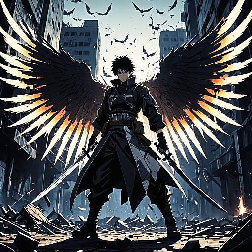 Ethereal Assassin in Urban Battlefield