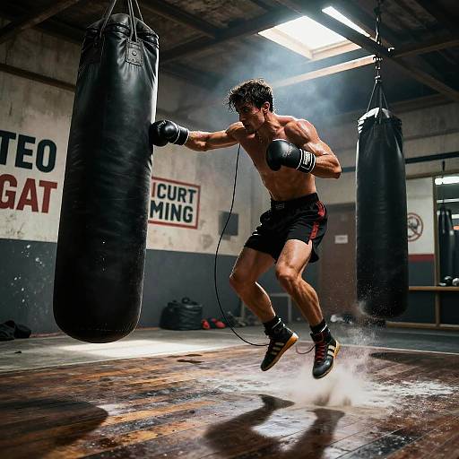 Gritty Old-School Boxing Training