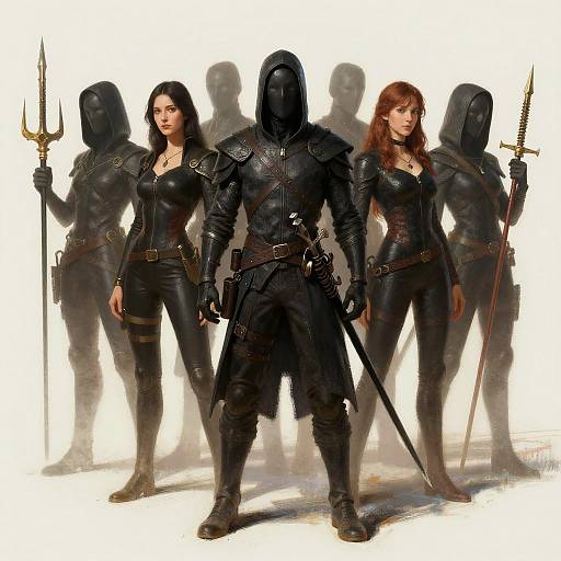 Society of Quantum Rogues in Dark Armor