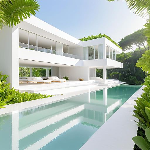 Sleek Minimalist Coastal Villa Design Sleek Minimalist Coastal Villa Design