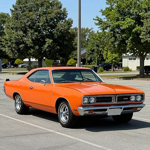 Vibrant 1969 Dodge Super Bee Coupe