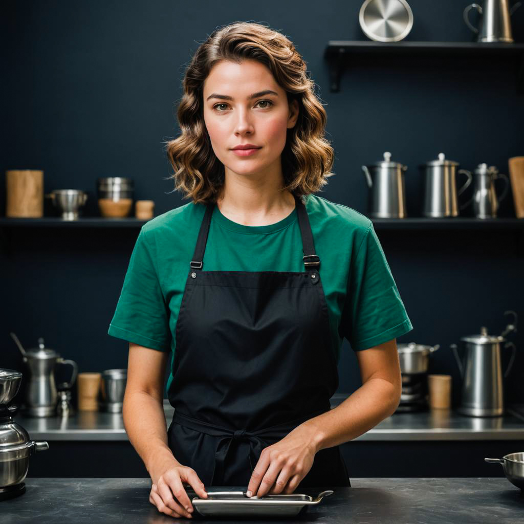 Urban Barista Trainee in Action