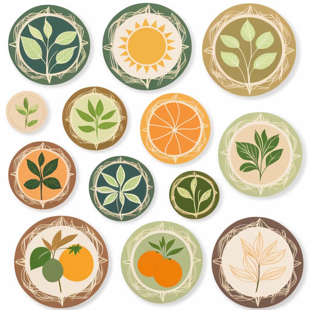 Eco-Art Scones: Earthy Vibes Sticker