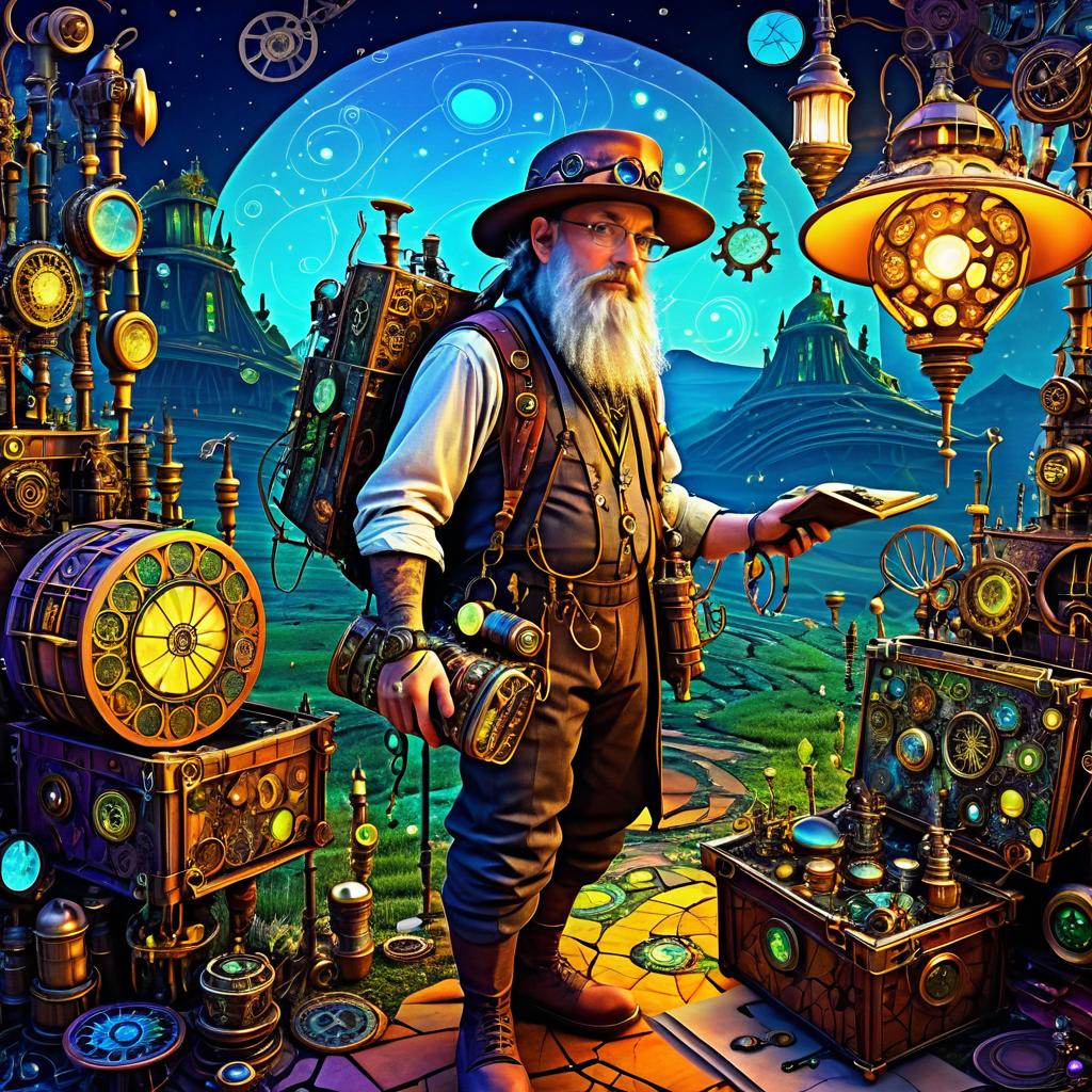 Eccentric Steampunk Tinkerer Adventure