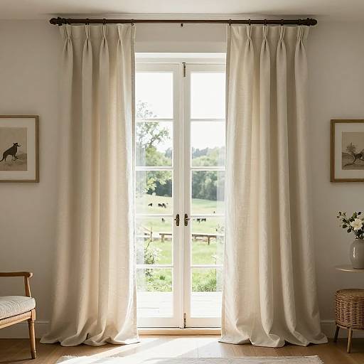 French Country Cottage Drapes