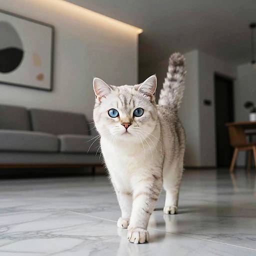 Regal Silver British Shorthair Cat