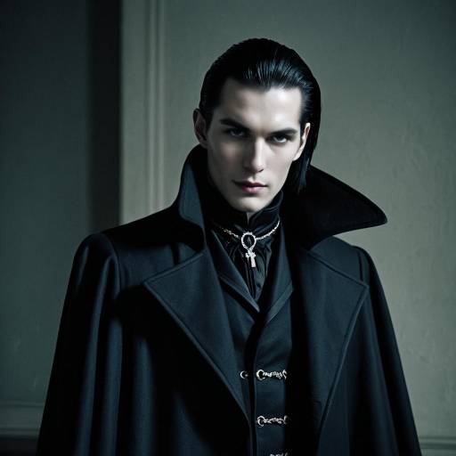 Gothic Vampire Cosplay of Radu