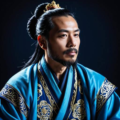 Master Qi Cosplay in Taoist Robe