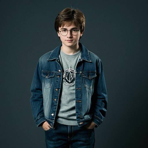 Realistic Harry Potter-Inspired Character Portrait