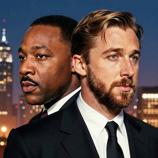 Surreal Fusion of MLK and Gosling
