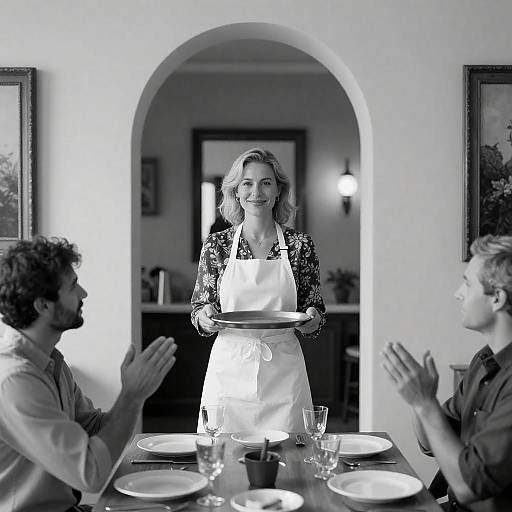 Joyful Gathering: A Vintage Moment