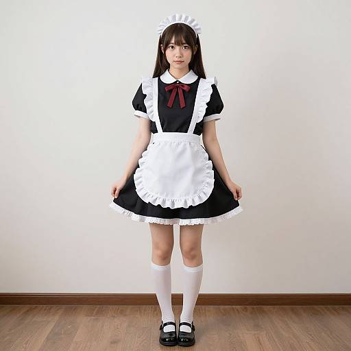 Misaki in Classic Maid Costume