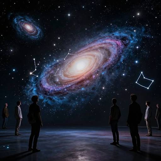 Floating Galaxies and Memory Constellations