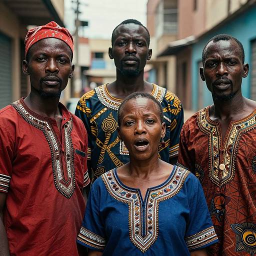 Vibrant Portraits of South African Actors