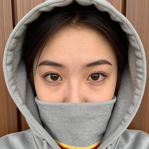 Intimate Portrait of a Mysterious Young Woman