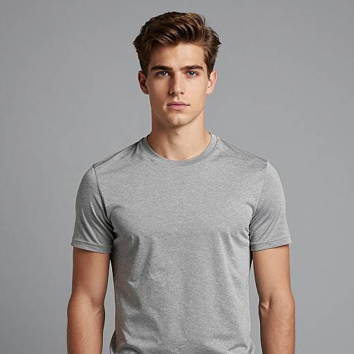 Stylish Sportswear Portrait of a Young Man