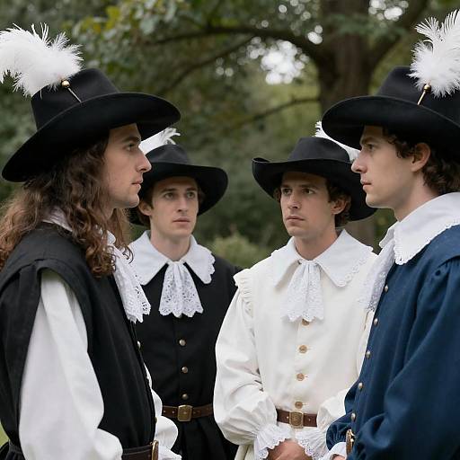 Seventeenth Century Men in Conversation