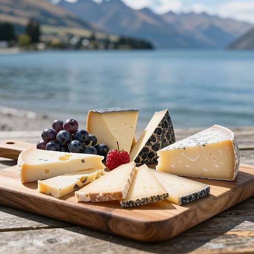 Winery Cheese Board in Queenstown