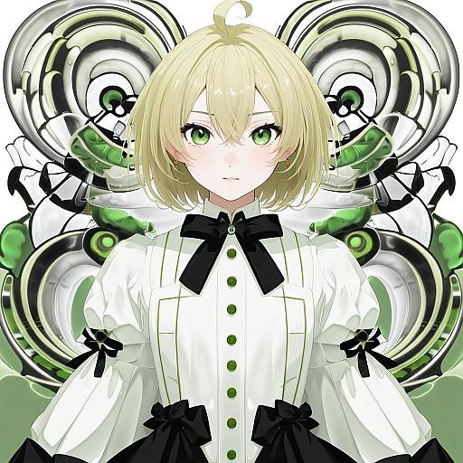 Illustration of Anisphia wynn palettia, tensei oujo to tensai reijou no mahou kakumei in the style of Soba (saz)