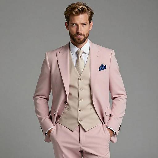 Elegant Portrait of a Stylish Man