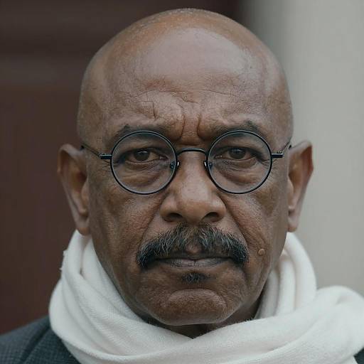 Serious Middle-Aged Man Portrait