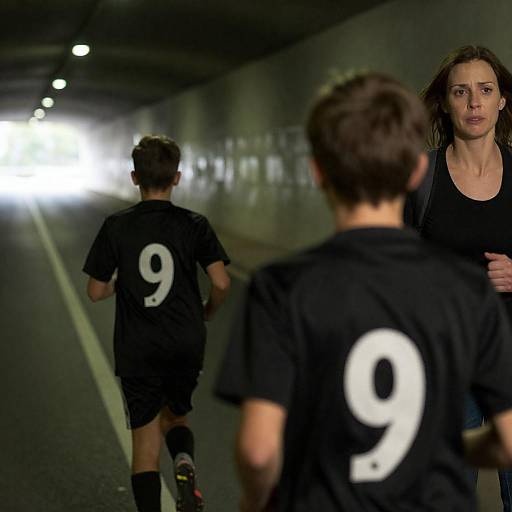 Dramatic Tunnel Escape: Capturing Tension