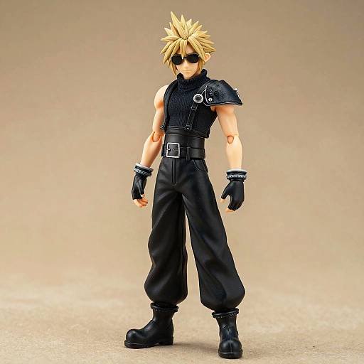 Cloud Strife Nendoroid Figure Photography