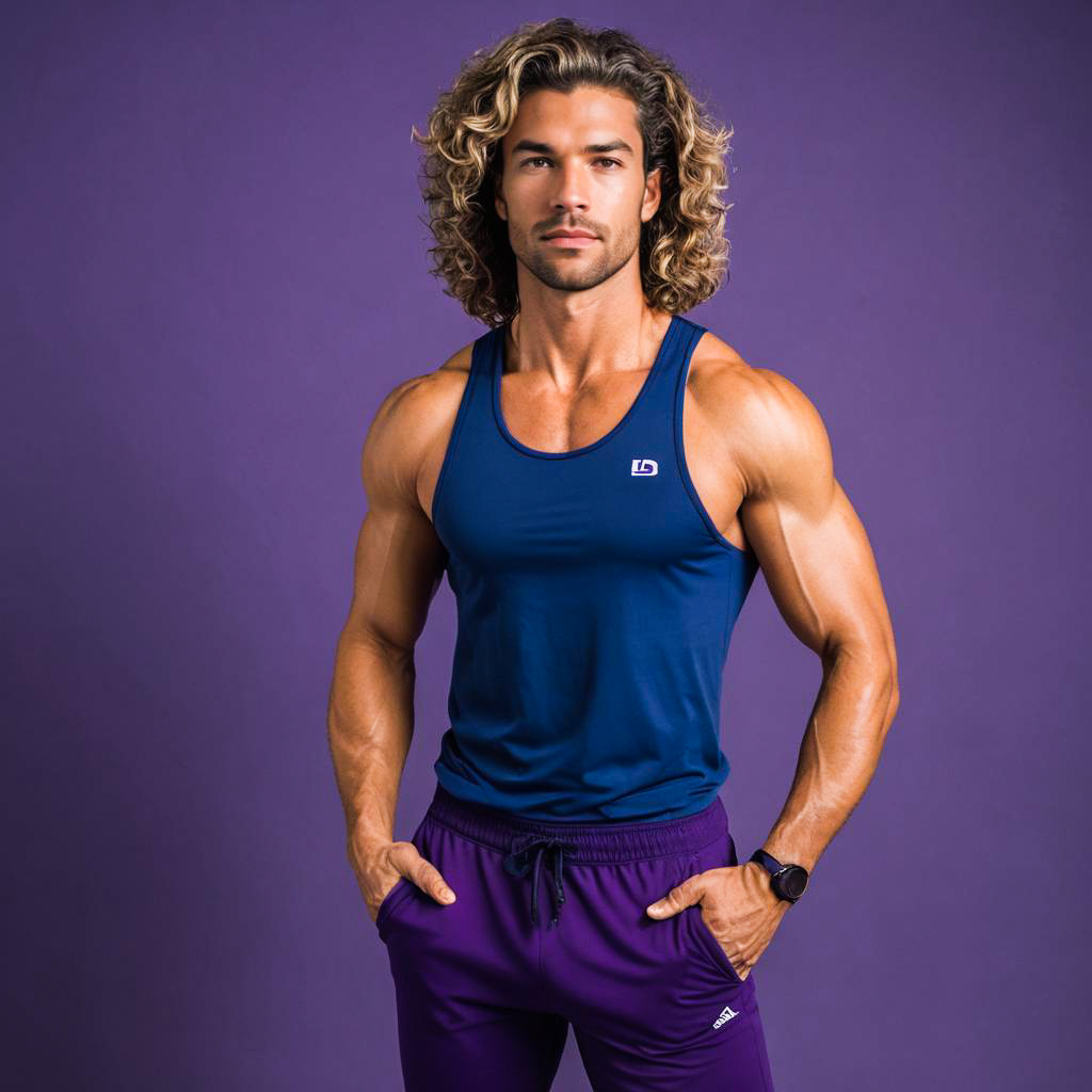 Empowering 80s Fitness Fashion Shoot