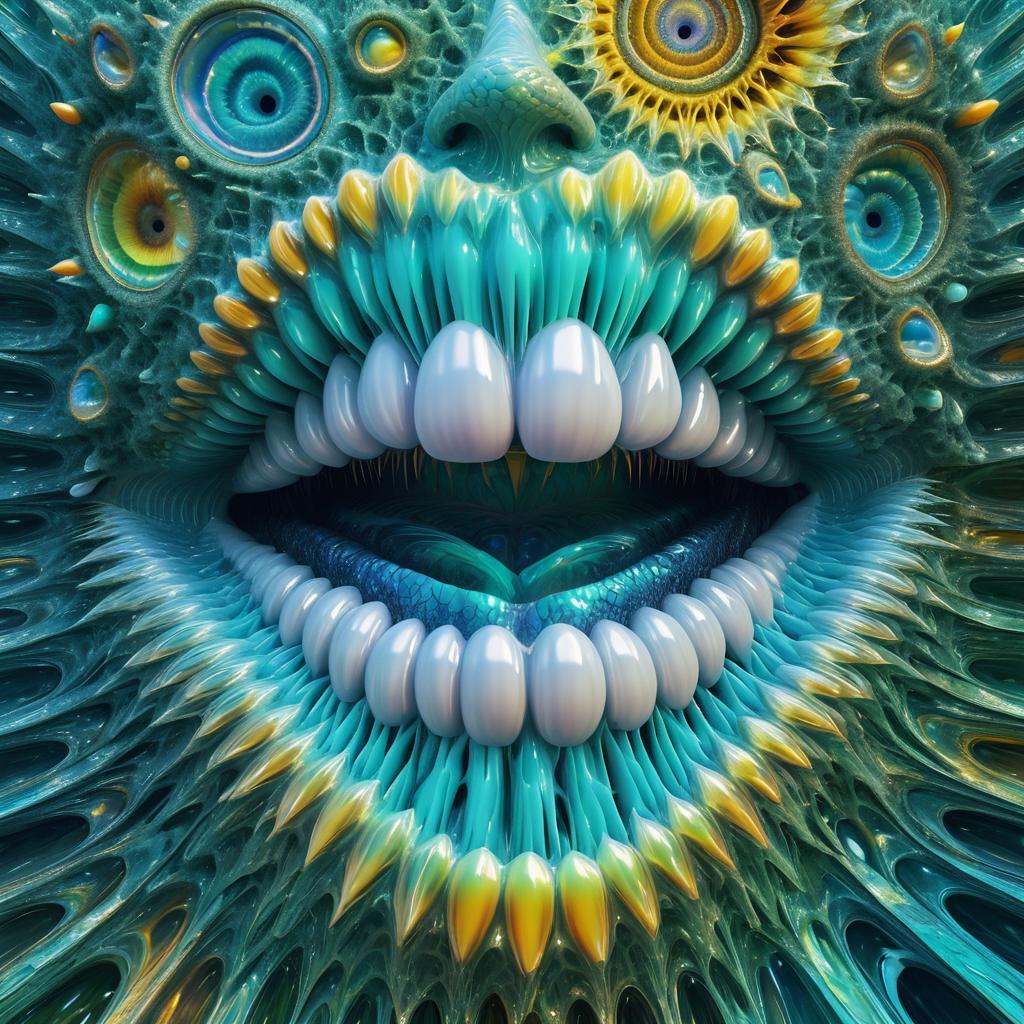 Surreal Hyper-Realistic Psychedelic Entity