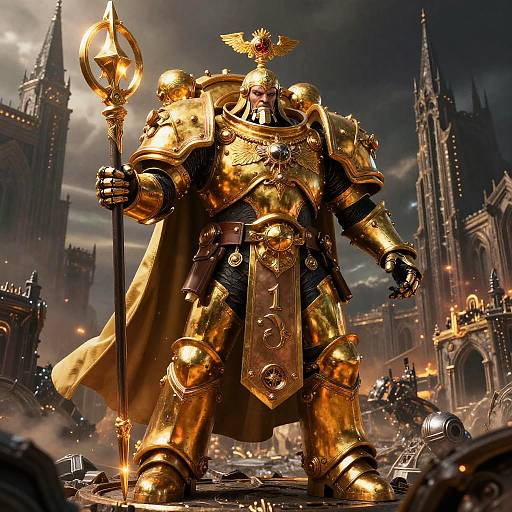 Majestic Warhammer 40K Emperor