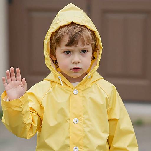 Cute Boy in Little Peep Outfit