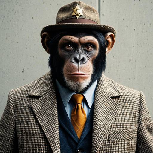 Cosplay Detective Chimp Costume Design