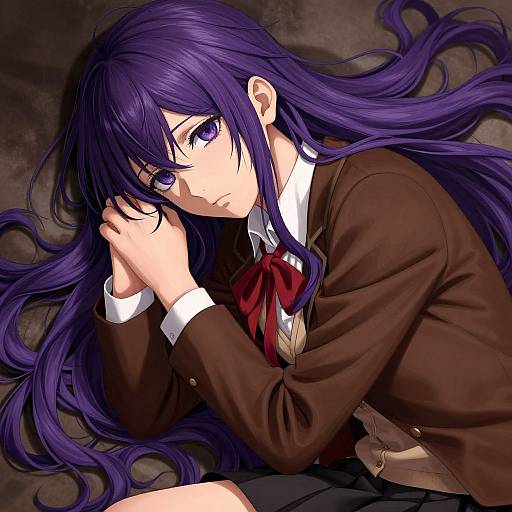 Hyper-Realistic Anime Portrait Art