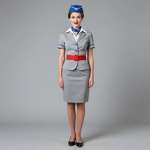 Vintage Air Hostess Uniform
