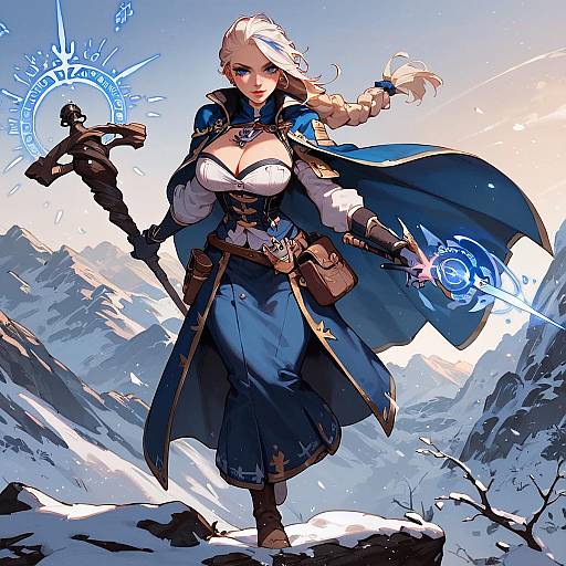 Jaina Proudmoore Casting Ice Spell